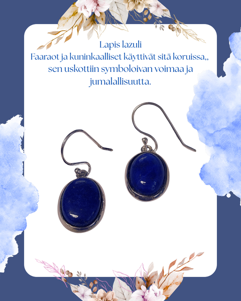 Lapiz latsuli korvakorut  hopeaa