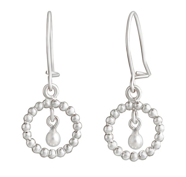 Lempikoru Helmikki korvakorut, mini hopea/kullattu hopea