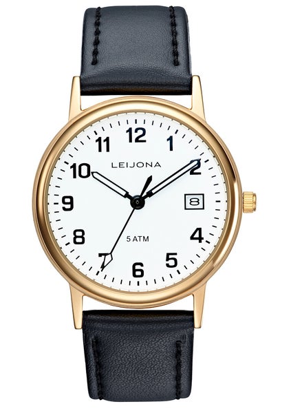 Leijona  rannekello nahkaranteella, Kiiminki