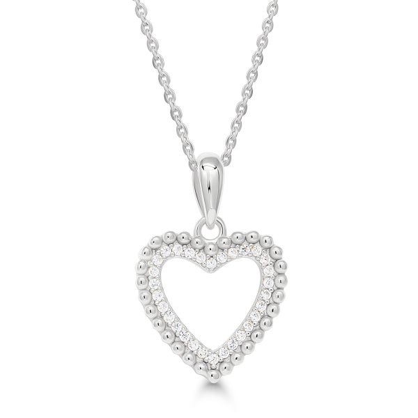 Beat of Love -hopeakaulakoru syd&auml;n zirkonit