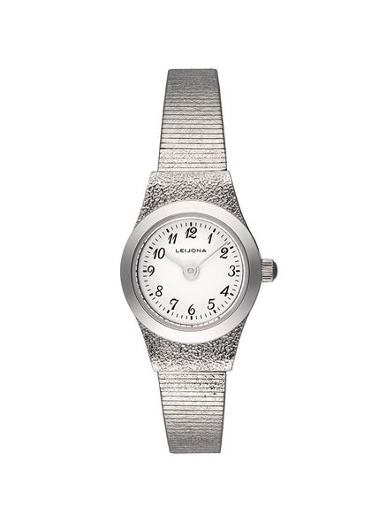 Leijonahopeanv&auml;rinen pieni ja siro naisten rannekello, Kuiske