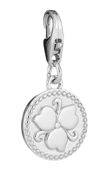 ENNAKOTILAUS Lumoava Penny Charm , kullattua/ hopea