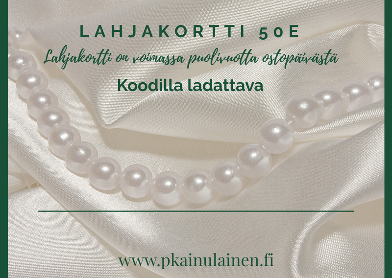 Tulostettava lahjakortti