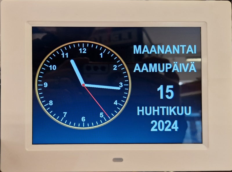 "Dementiakello" / seniorikello arjen avuksi