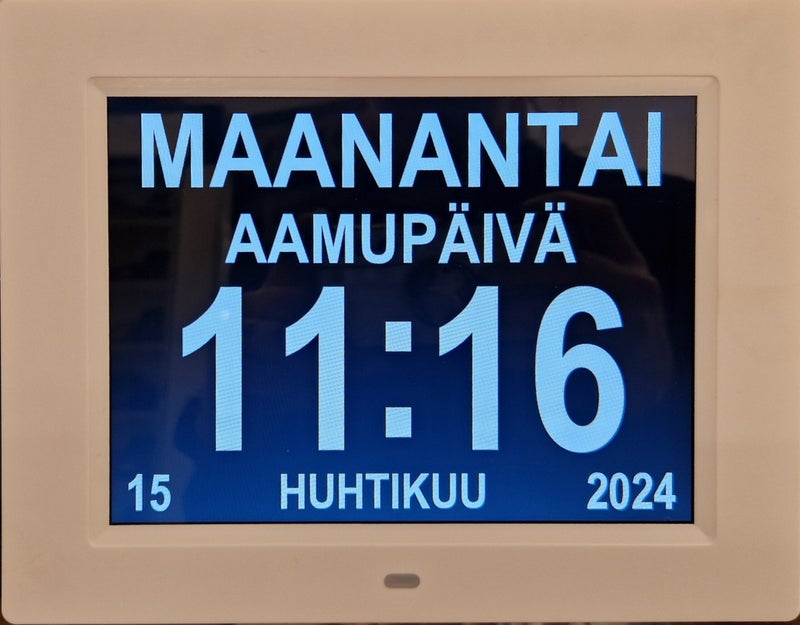 "Dementiakello" / seniorikello arjen avuksi