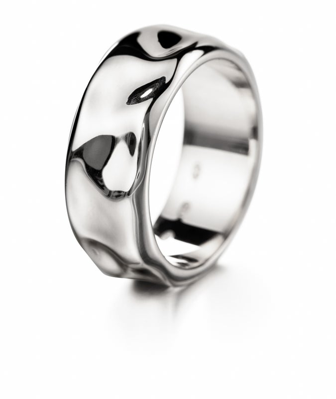 Lumoava Hunaja sormus, hopeaa 7,3mm