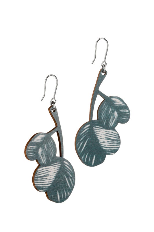 Lumoava  Verso puukorvakorut