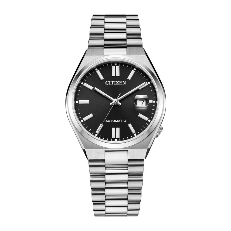 Citizen miesten rannekello, Automatic Black "Tsuyosa" NJ0150-81E