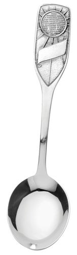 Kummilusikka Aurinko, hopeaa