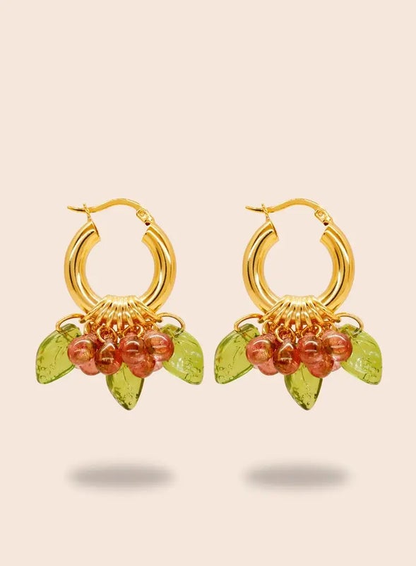 Annele Cranberry Queen-korvakorut