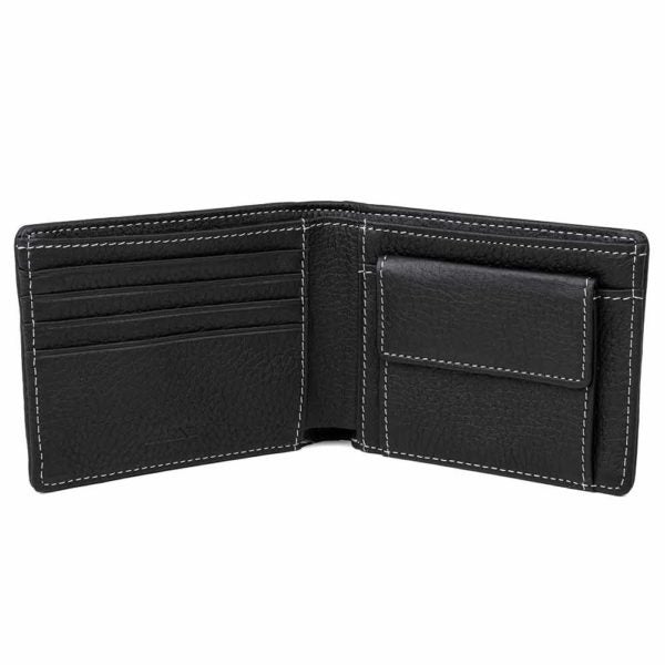 Aarni, Hirvennahkainen Lompakko kolikkotaskulla RFID  musta