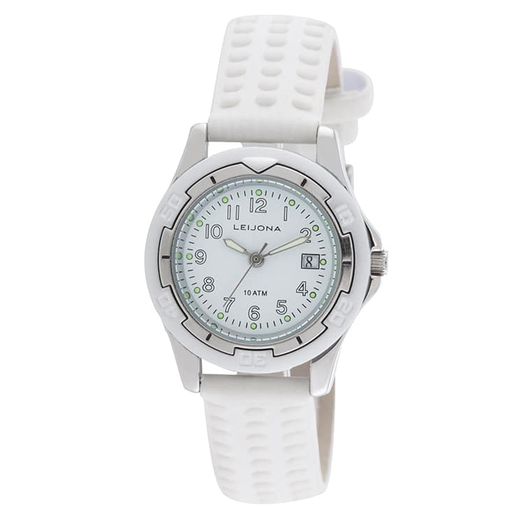 LASTEN LEIJONA RANNEKELLO,  surf white /valkoinen